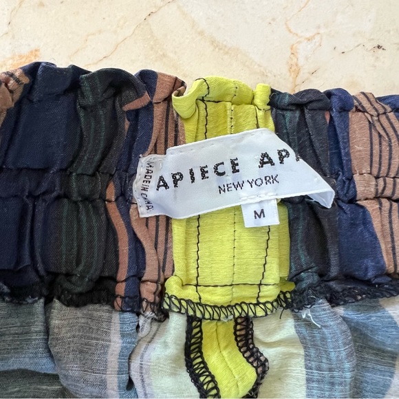 A Piece Apart 2 Piece Striped Set (Bandeau and Skirt) Sz Medium - Picture 6 of 8